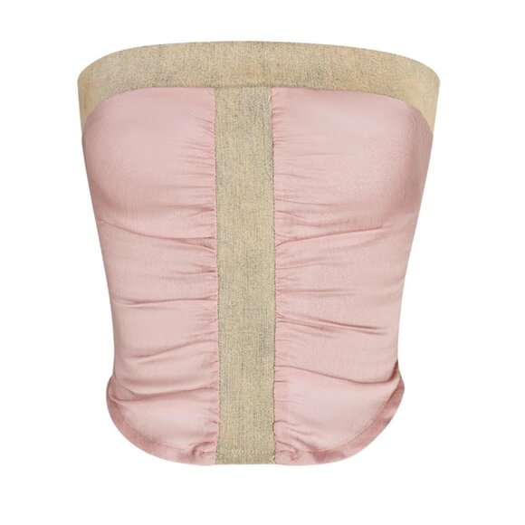 I.AM.GIA  - Ruschi Pink Top - Picture 2 of 11